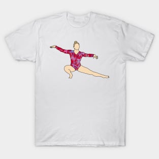 Mykayla Skinner Gymnastics Drawing T-Shirt